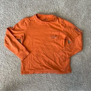 Vineyard Vines Kids’ Long Sleeve cotton Graphic Pocket T-Shirt - VGUC